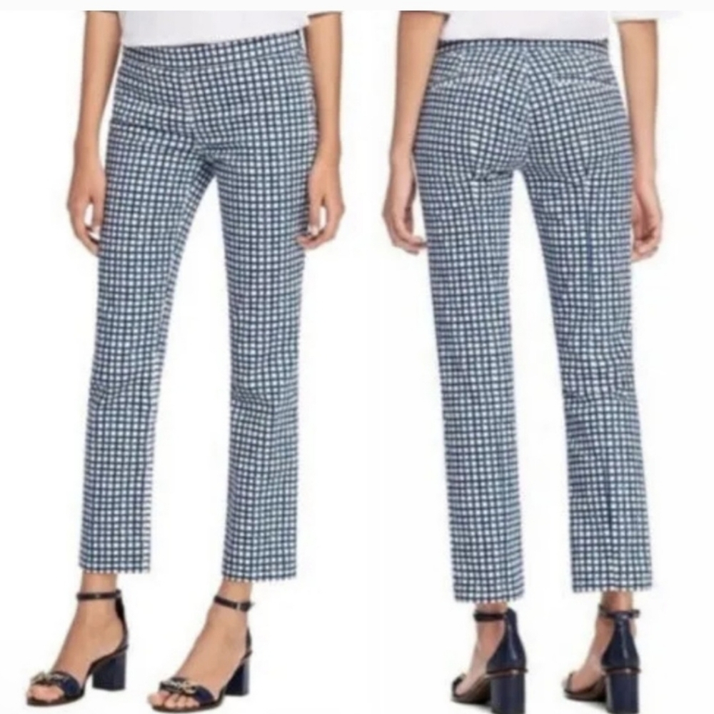 TORY BURCH Grid Cropped